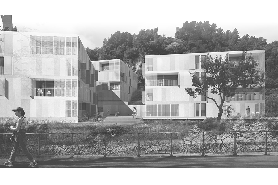 CAB-MAD-Logements sociaux boulevard de la Madeleine à Nice -2011