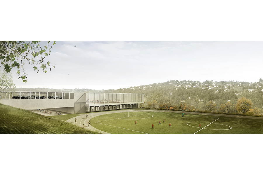 CAB ARCHITECTES - Plateau Sportif de Saint-Jeannet - 2015