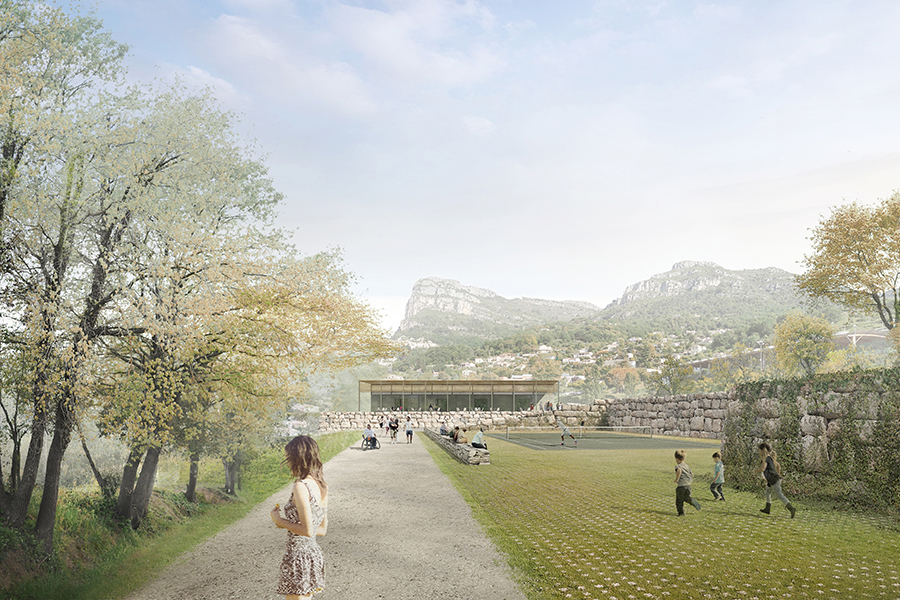 CAB ARCHITECTES - Plateau Sportif de Saint-Jeannet - 2015