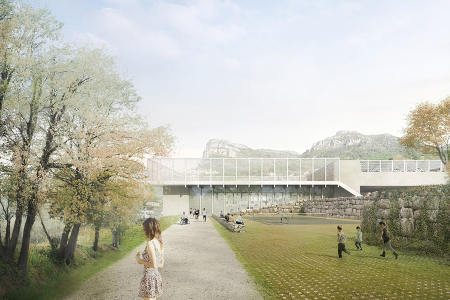 CAB ARCHITECTES - Plateau Sportif de Saint-Jeannet - 2015