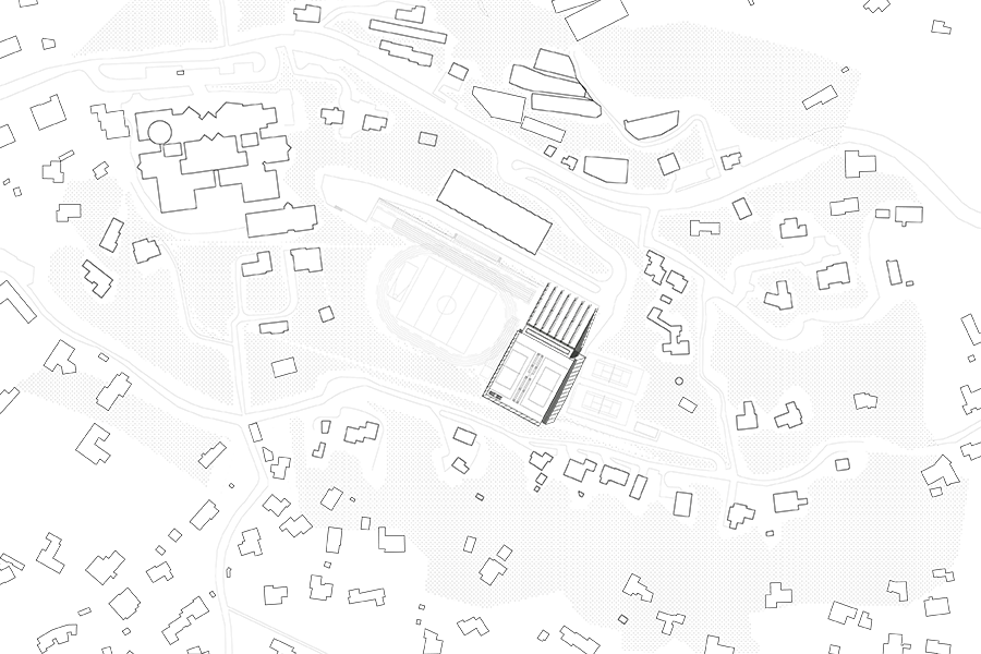 CAB ARCHITECTES - Plateau Sportif de Saint-Jeannet - 2015