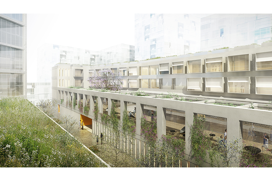 CAB ARCHITECTES - Groupe scolaire Chapelle International - 2015