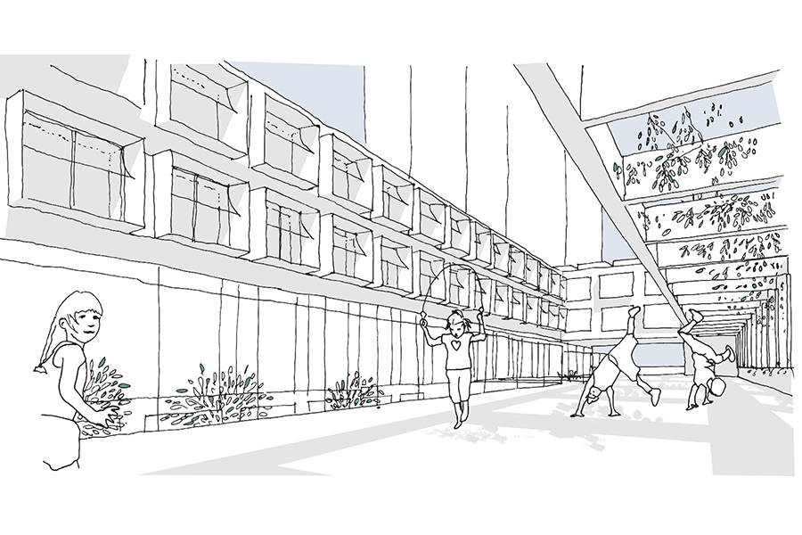 CAB ARCHITECTES - Groupe scolaire Chapelle International - 2015