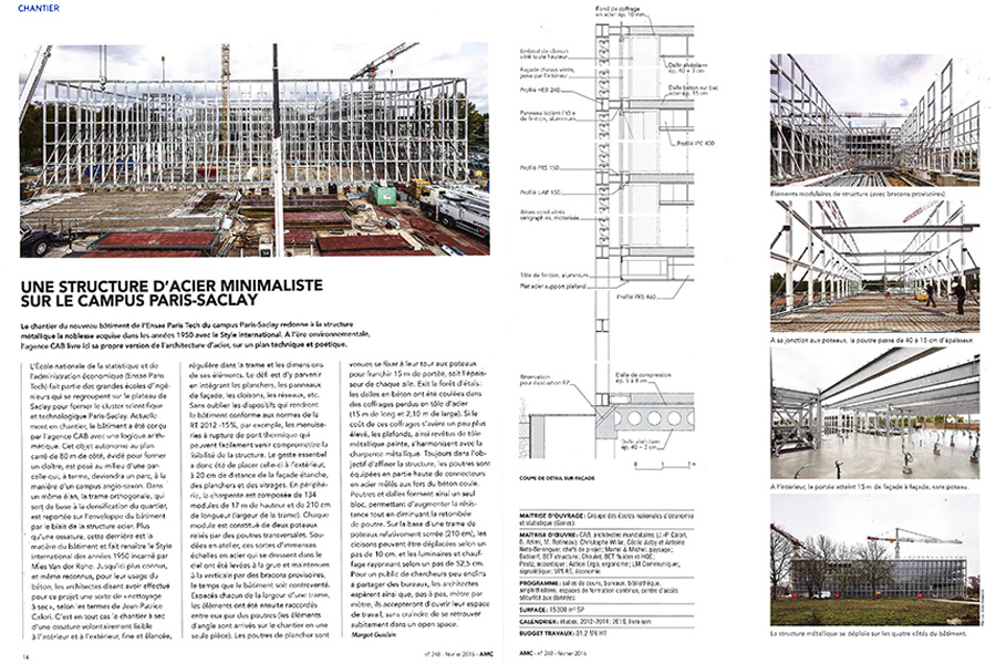 CAB ARCHITECTES - AMC 249 - ENSAE