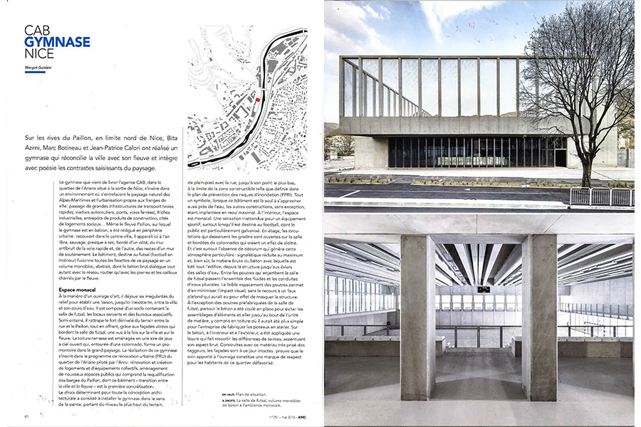 CAB ARCHITECTES - AMC 412 - MAI 2016