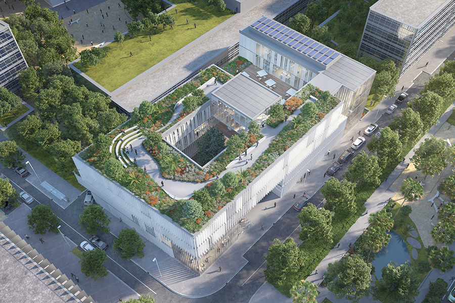 CAB ARCHITECTES - Institut de Physique de Nice-Concours 2016