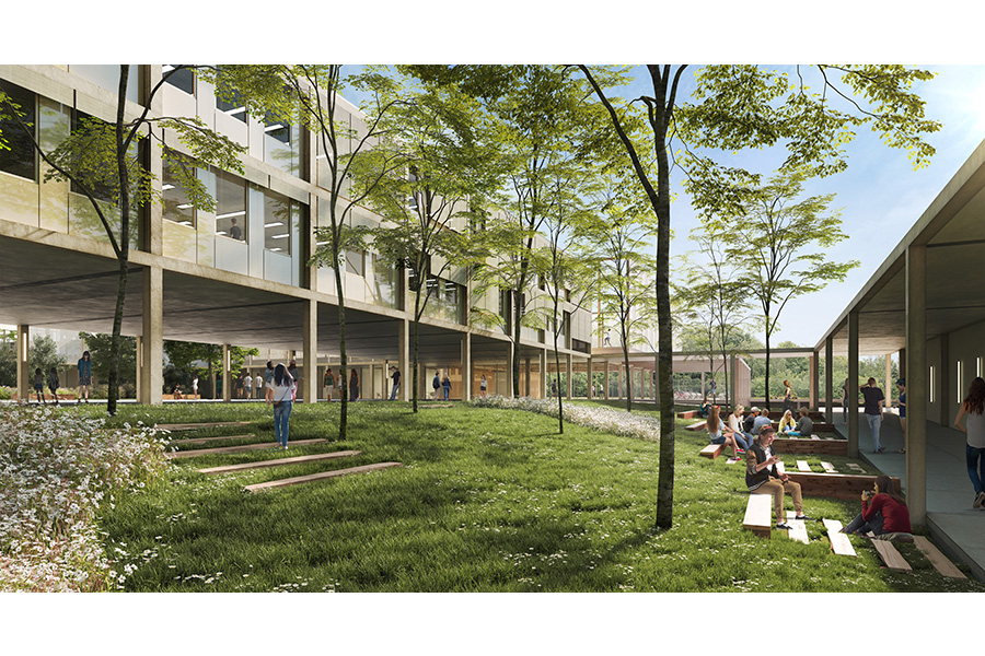 CAB ARCHITECTES - Lycée Cugnot à Neuilly-sur-Marne